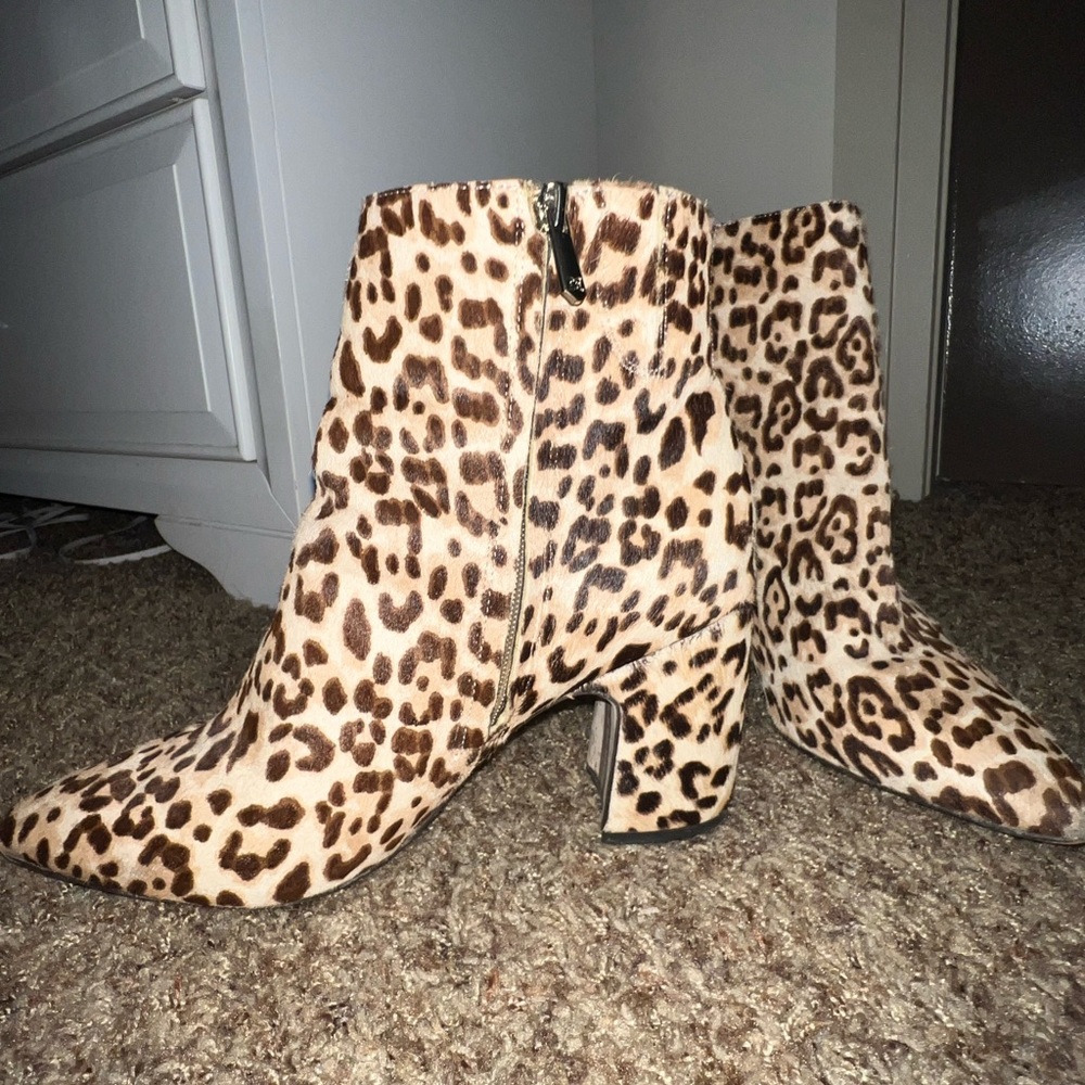 Sam Edelman Hilty Cheetah Print Boots